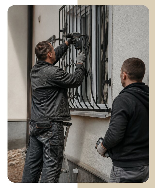 Установка наружных решеток в Тихвине от 5355 р. | Дверной
